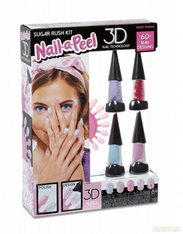 NAIL-A-PEEL Zestaw tematyczny, Sugar Rush