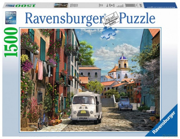 RAVENSBURGER 1500 el. Beztroskie południe Francji [PUZZLE]