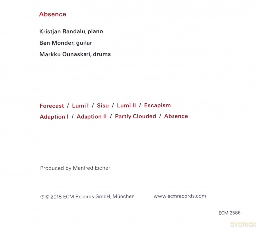 Kristjan Randalu: Absence [CD]