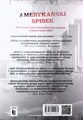 Amerykański spisek - James Ellroy [KSIĄŻKA]