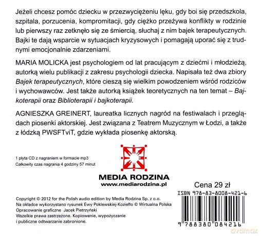 Bajki terapeutyczne - Maria Molicka [AUDIOBOOK]