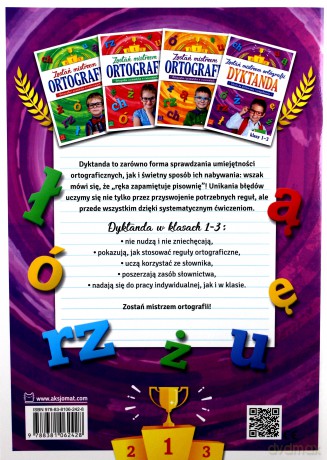 Dyktanda w klasach 1-3. Zostań mistrzem ortografii [KSIĄŻKA]