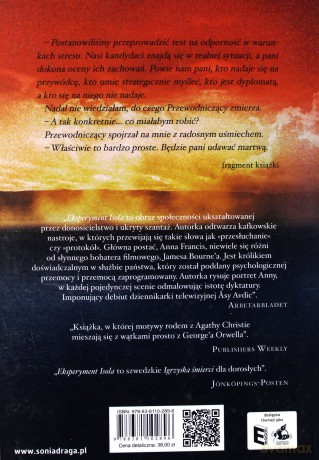 Eksperyment Isola - SA Avdic [KSIĄŻKA]