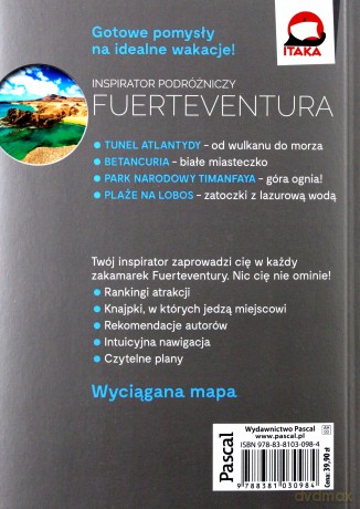 Fuerteventura, Lobos, Lanzarote i La Graciosa. Inspirator podróżniczy [KSIĄŻKA]