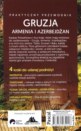 Gruzja Armenia Azerbejdżan. Praktyczny przewodnik [KSIĄŻKA]