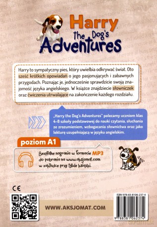 Harry the dogs adventures. Czytanki i ćwiczenia w języku angielskim dla dzieci [KSIĄŻKA]