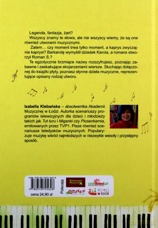 Kaprys żart i inne muzyczne fanaberie - Izabella Klebańska [KSIĄŻKA]