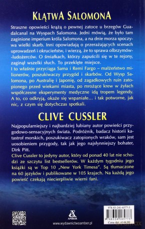 Klątwa Salomona - Clive Cussler [KSIĄŻKA]