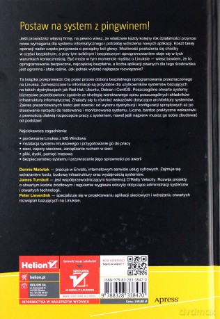 Linux. Profesjonalne administrowanie systemem - Dennis Matotek [KSIĄŻKA]