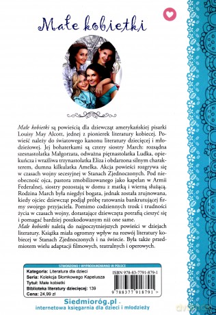 Małe kobietki - May Alcott Louisa [KSIĄŻKA]