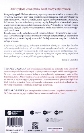 Mózg autystyczny. Podróż w głąb niezwykłych umysłów - Temple Grandin [KSIĄŻKA]
