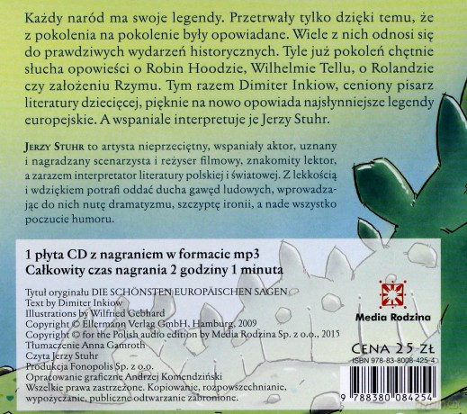 Najsłynniejsze legendy Europejskie - Dimiter Inkiow [AUDIOBOOK]