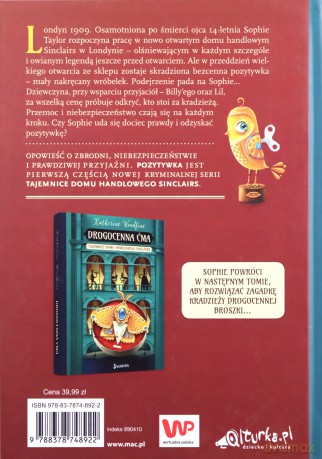 Pozytywka. Tajemnice Domu Handlowego Sinclair (Tom 1) - Katherine Woodfine [KSIĄŻKA]