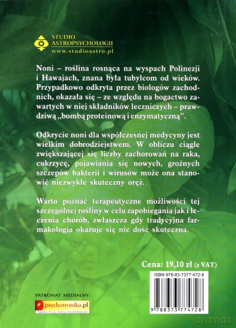 Noni owoc zdrowia - Jacek Skarbek [KSIĄŻKA]
