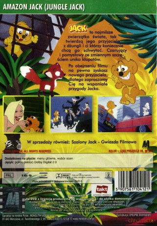 Szalony Jack - Przyjaciel z dżungli [DVD]