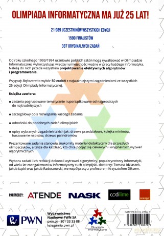 Przygody Bajtazara. 25 lat olimpiady informatycznej. Wybór zadań - Krzysztof Diks [KSIĄŻKA]
