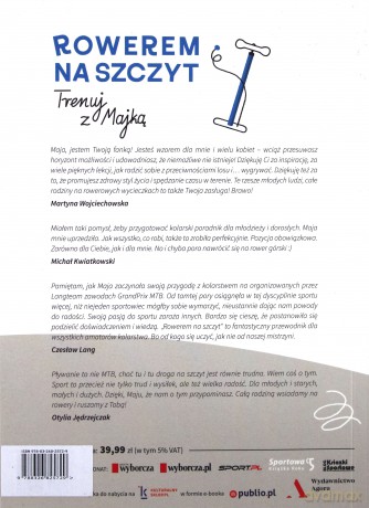 Rowerem na szczyt. Trenuj z Majką - Maja Włoszczowska [KSIĄŻKA]