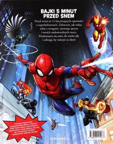 Spider man. Bajki 5 minut przed snem [KSIĄŻKA]