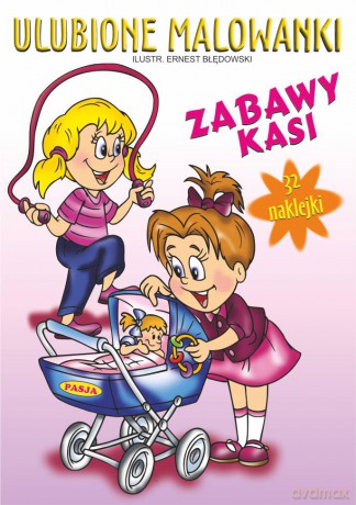 Ulubione malowanki. Zabawy Kasi - Ernest Błędowski [KSIĄŻKA]