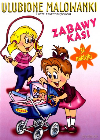 Ulubione malowanki. Zabawy Kasi - Ernest Błędowski [KSIĄŻKA]
