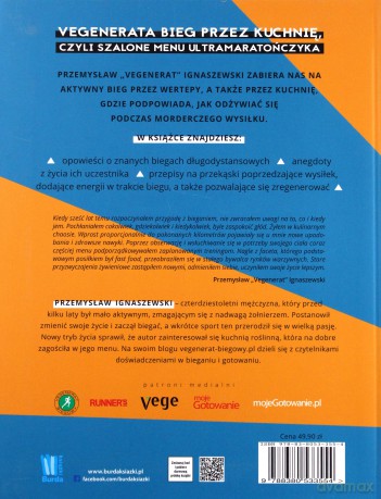 Vegenerata. Bieg przez kuchnię czyli szalone menu ultramaratończyka - Przemysław Ignaszewski [KSIĄŻKA]