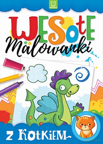 Wesołe malowanki z kotkiem [KSIĄŻKA]
