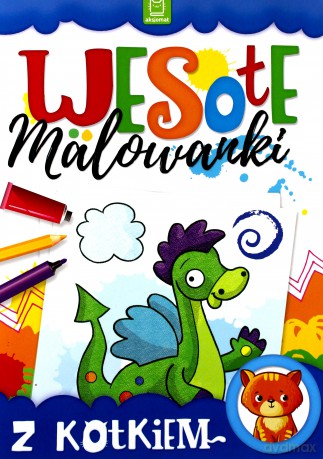 Wesołe malowanki z kotkiem [KSIĄŻKA]