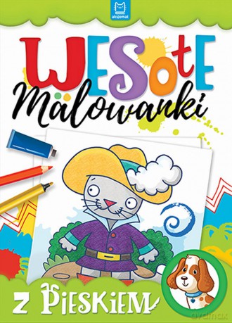 Wesołe malowanki z pieskiem [KSIĄŻKA]