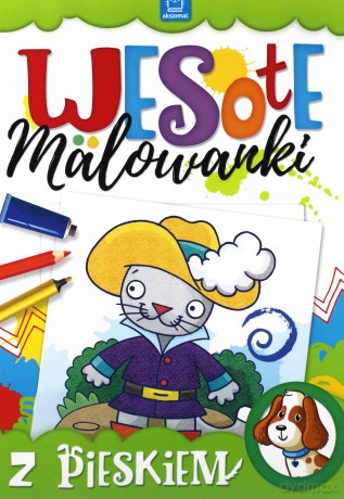 Wesołe malowanki z pieskiem [KSIĄŻKA]