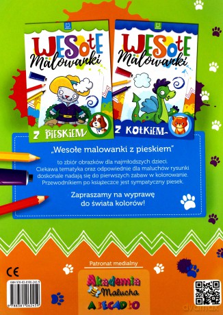 Wesołe malowanki z pieskiem [KSIĄŻKA]