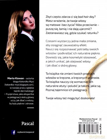 Włos. Doskonały eliksiry. Pomady i inne zaklęcia - Marta Klowan [KSIĄŻKA]