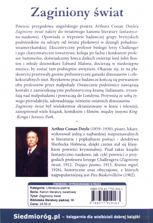 Zaginiony świat - Arthur Conan Doyle [KSIĄŻKA]