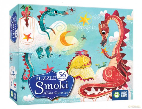 ZIELONA SOWA 56 el. Smoki [PUZZLE]