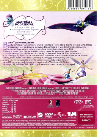 Barbie Wróżkolandia (Fairytopia) [DVD]
