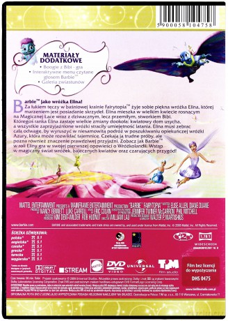 Barbie Wróżkolandia (Fairytopia) [DVD]
