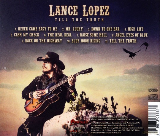 Lance Lopez: Tell The Truth [CD]
