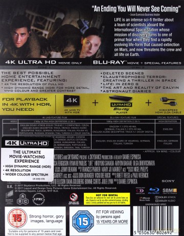 Life [Blu-Ray 4K]+[Blu-Ray]