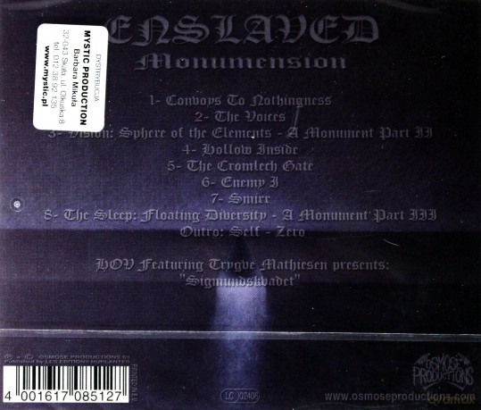Enslaved: Monumension [CD]