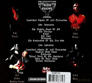 Blood Chalice: Sepulchral Chants Of Self Destruction (digipack) [CD]