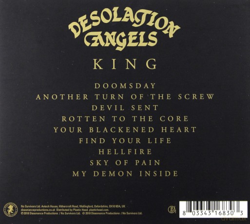 Desolation Angels: King (digipack) [CD]