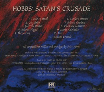 Hobbs Angel Of Death: Hobbs' Satan's Crusade [CD]