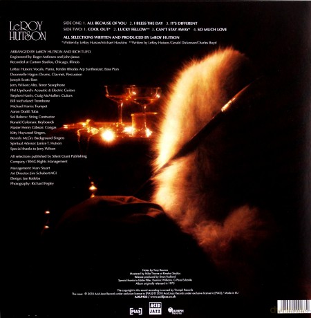 Leroy Hutson: Hutson [Winyl]