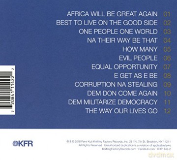 Femi Kuti: One People One World (digipack) [CD]