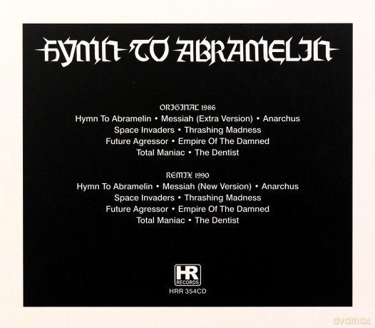 Messiah: Hymn To Abramelin [CD]