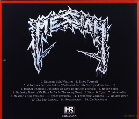Messiah: Extreme Cold Weather [CD]