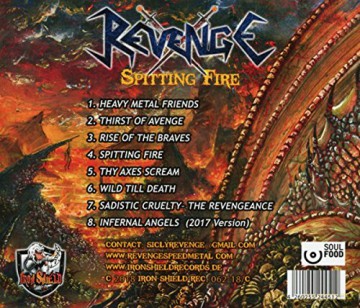 Revenge: Spitting Fire [CD]