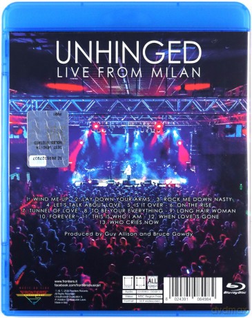 Unruly Child: Unhinged Live From Milan [Blu-Ray]
