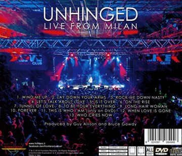Unruly Child: Unhinged Live From Milan [CD]+[DVD]