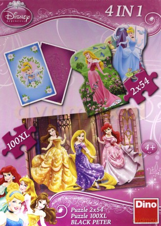 CLEMENTONI MAXI 24 el. Księżniczki [PUZZLE]