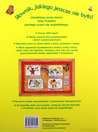 Angielski z Franklinem. Angielsko-polski słownik obrazkowy [KSIĄŻKA]